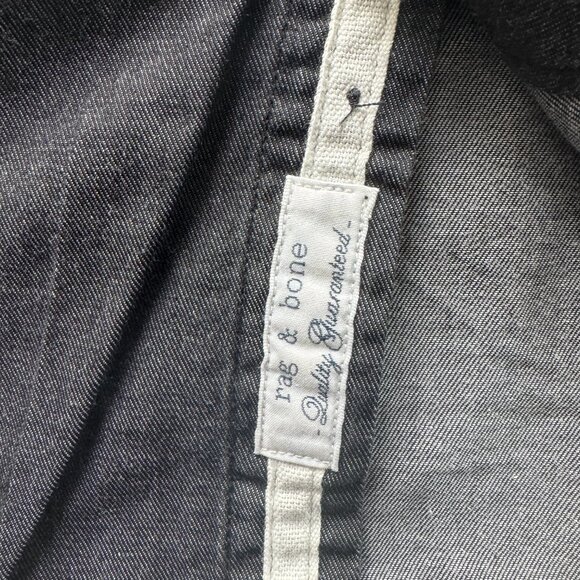rag & bone rag and bone long sleeve button up shirt size small - Picture 2 of 10